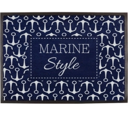 Коврик яхтенный нескользящий Marine Business Marine Style 700х500мм синий (10265985)